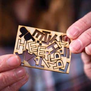 Wooden Keyrings